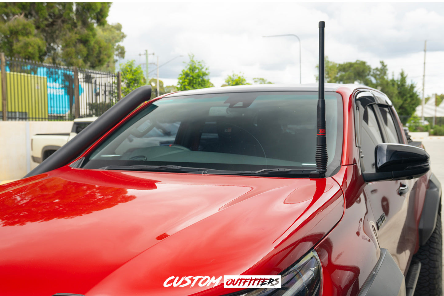 Black 4 Inch Snorkel for Toyota Hilux N80 2015-2025