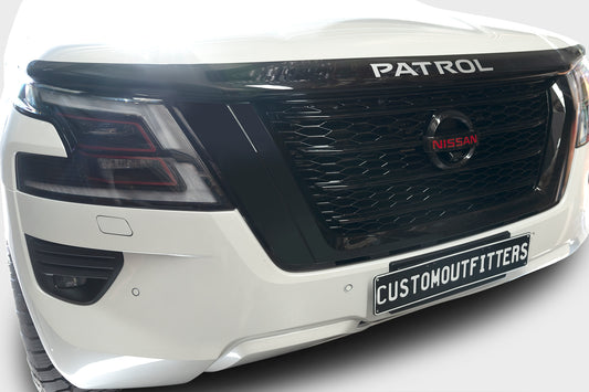 Black Mesh Grille for Nissan Patrol Y62 Series 5