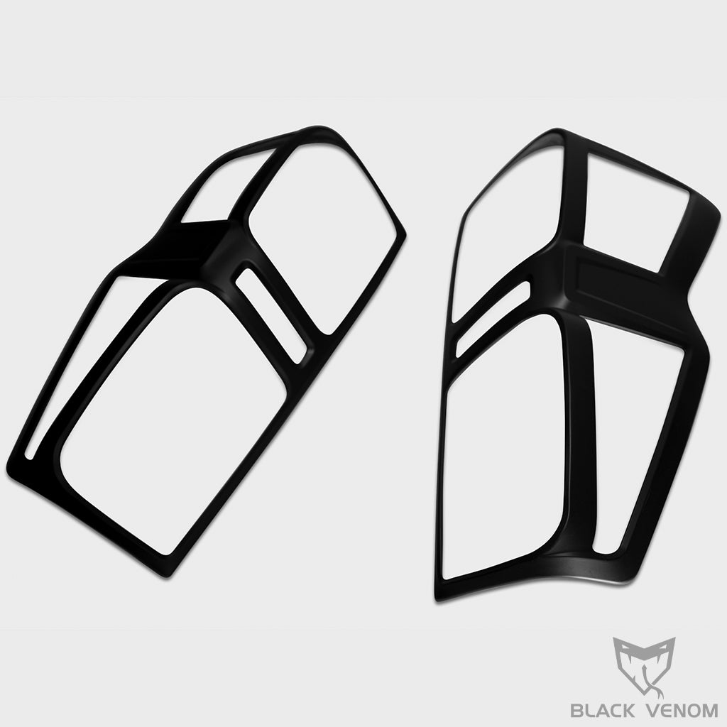 Black Headlight & Tail Light Trims to suit Isuzu Dmax 2021-2023