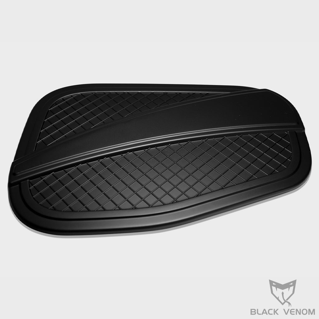 Black Fuel Petrol Tank Cover Trim to suit Next Gen Ford Ranger 2022-2023