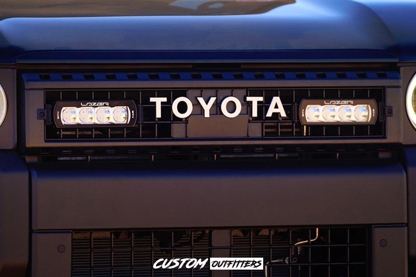 Integrated Grille Lights for Toyota Prado 250 Series