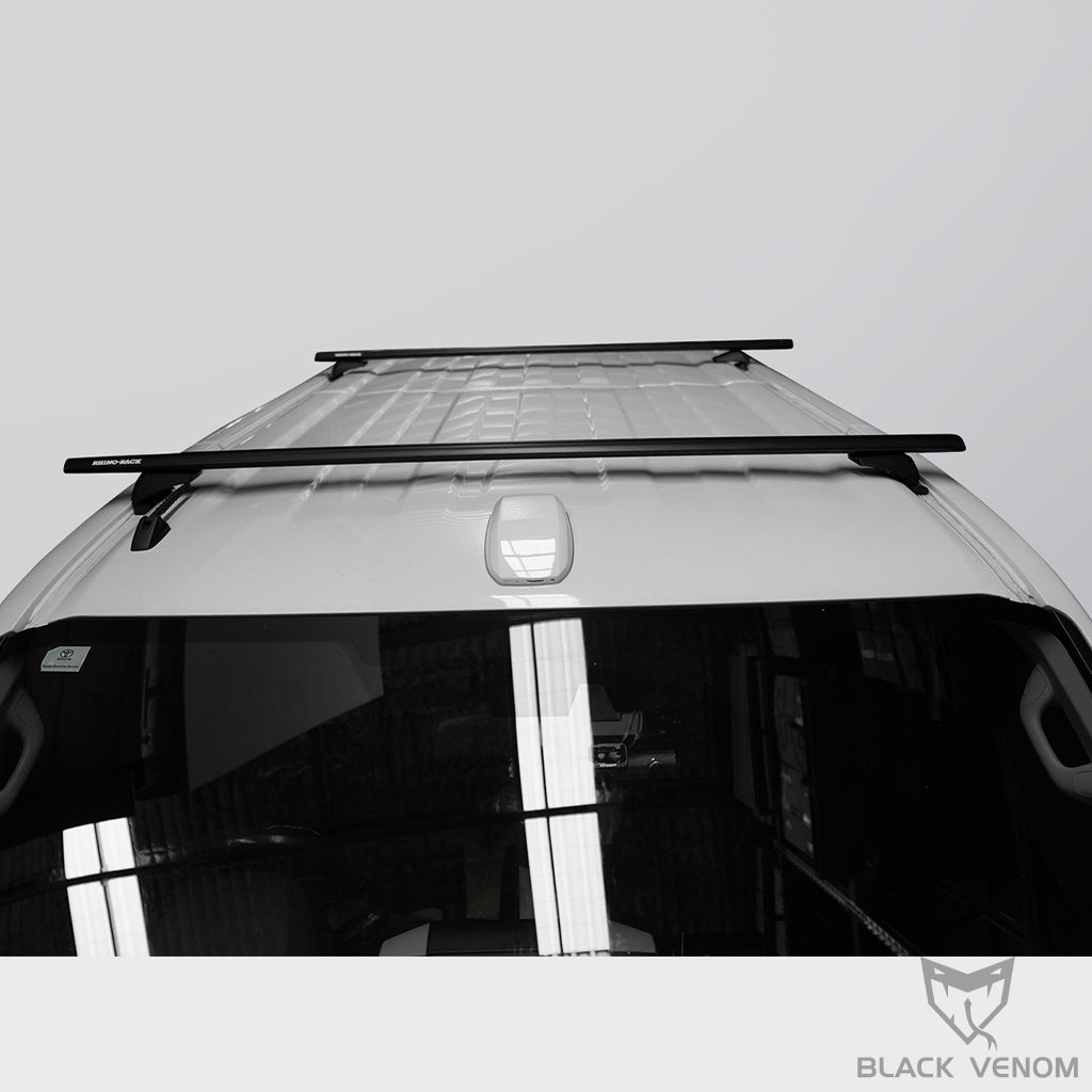 Rhino Rack Vortex Bars 3 Piece Cross Load Bar to suit Toyota Hiace Van 2019-2023