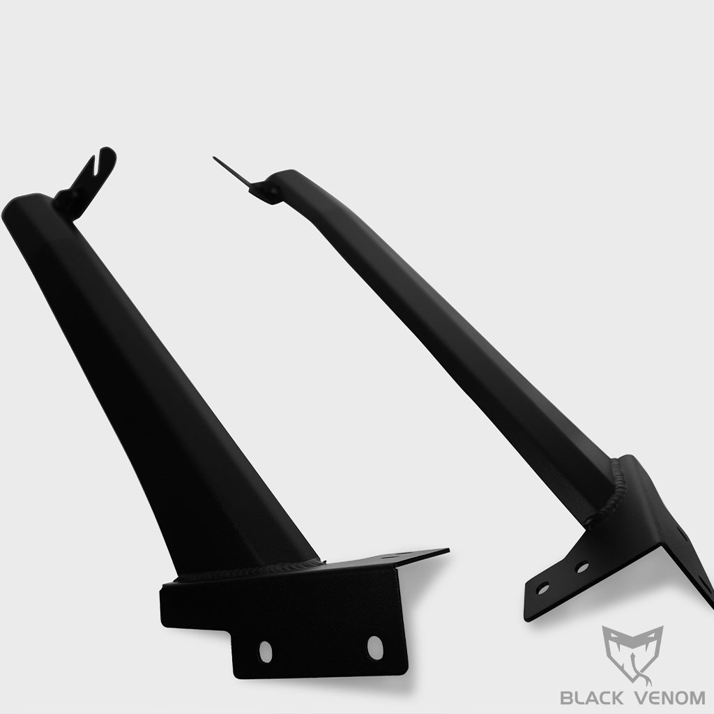 52" Inch LED Light Bar Windscreen Driving Light Mounting Brackets to suit Jeep Wrangler JL & Jeep Gladiator