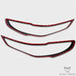 Black Headlight & Tail Light Trims to suit Mazda BT50 2022-2023