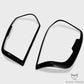 Black Headlight & Tail Light Trims to suit Mazda BT50 2022-2023