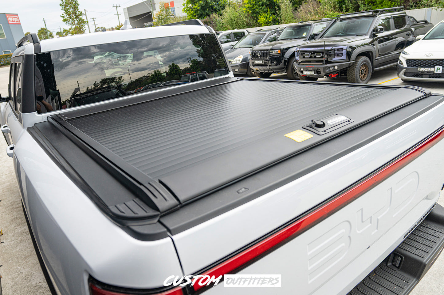 Black Venom Manual Roller Shutter