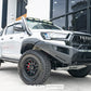 Black Venom LED Roof Pod Lights for Toyota Hilux N80 2015-2025 (Models with Antenna at rear)