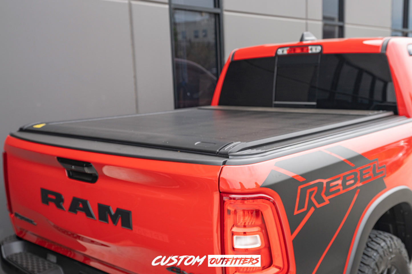 Black Venom Electric Roller Shutter for Dodge Ram TRX 2021-2026