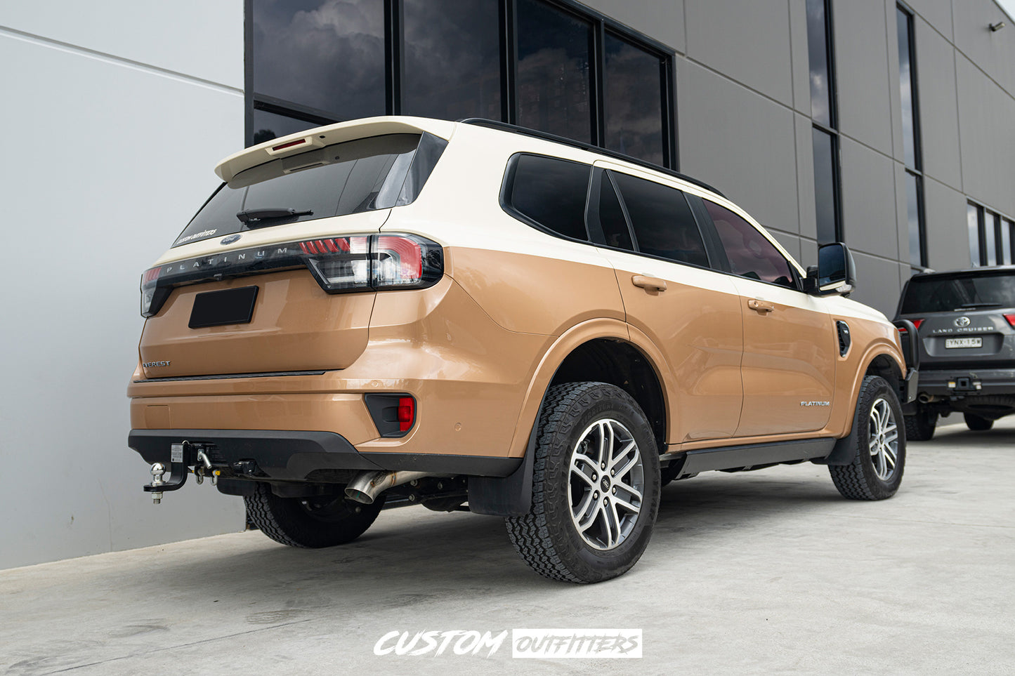 Black Venom Electric Side Steps for Next Gen Ford Everest 2022-2026