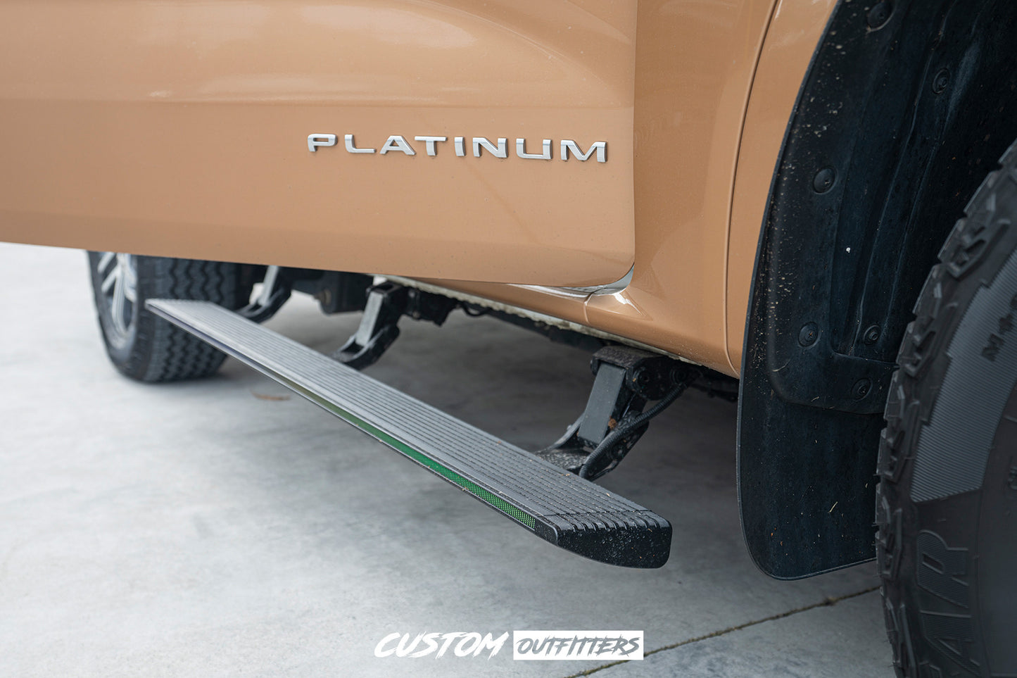 Black Venom Electric Side Steps for Next Gen Ford Ranger 2022-2026