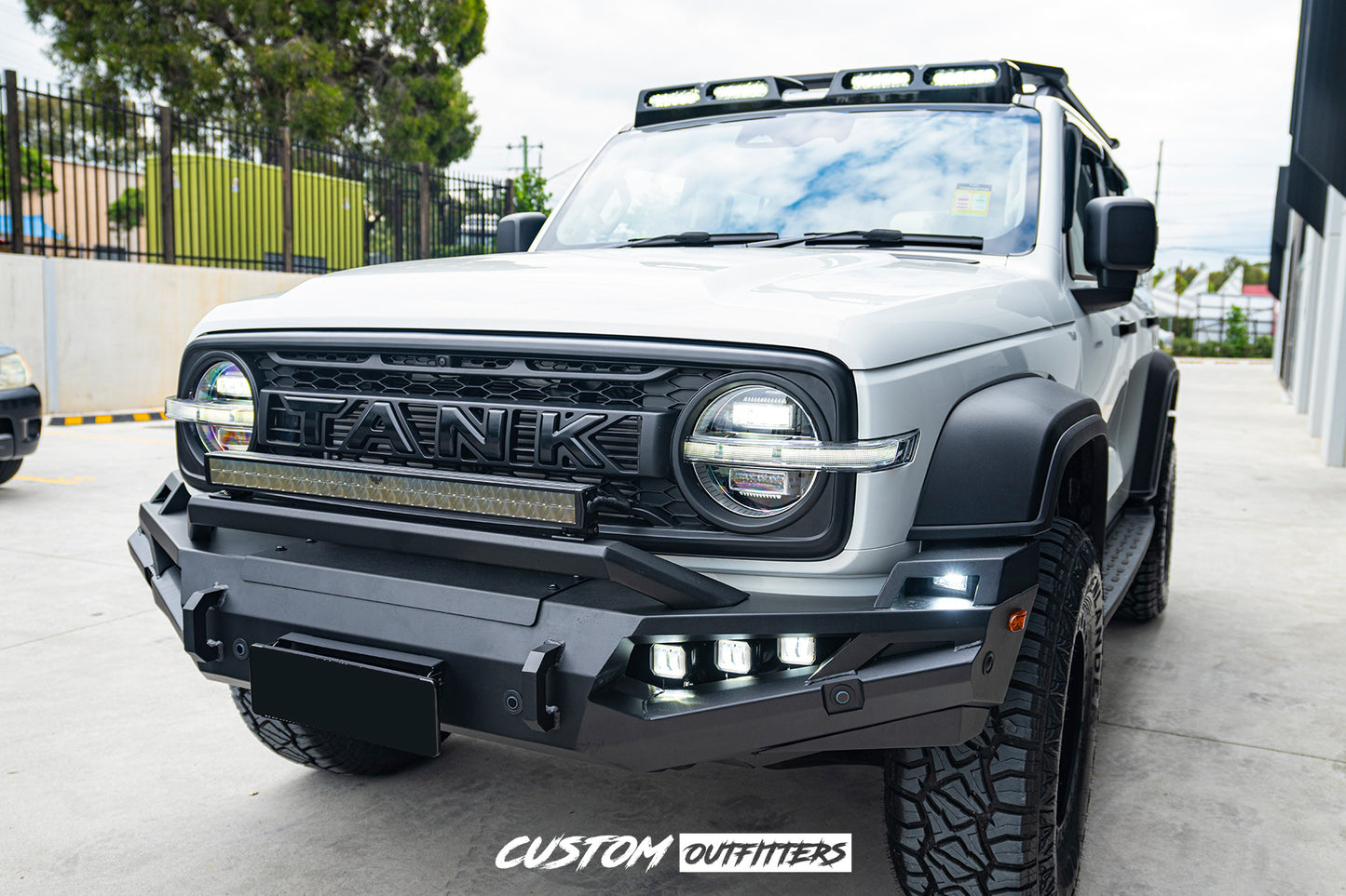 Black Venom LED Roof Pod Lights for GWM Tank 300 (2023-2026)