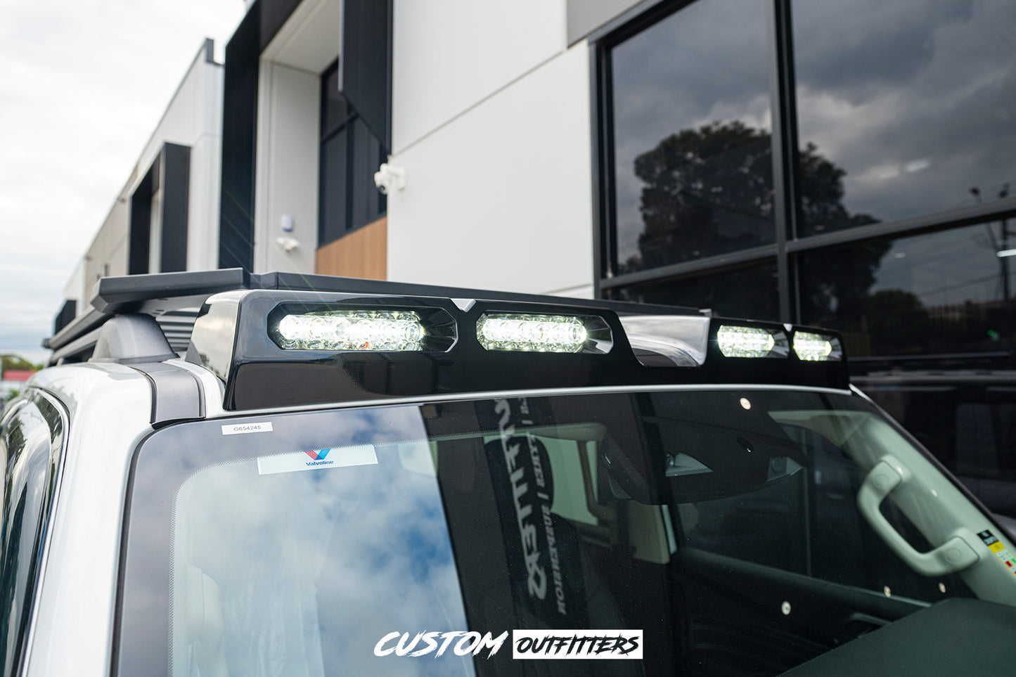 Black Venom LED Roof Pod Lights for GWM Tank 300 (2023-2026)