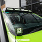 Black Venom LED Roof Pod Lights for Toyota Hilux N80 2015-2025 (Models with Antenna at rear)