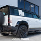 Smoke Black Weathershields for Landrover Defender 2021-2026