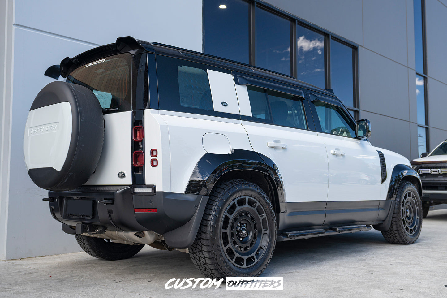 Smoke Black Weathershields for Landrover Defender 2021-2026