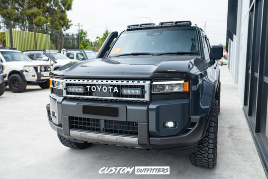 Black Venom LED Roof Pod Lights for Toyota Prado 250