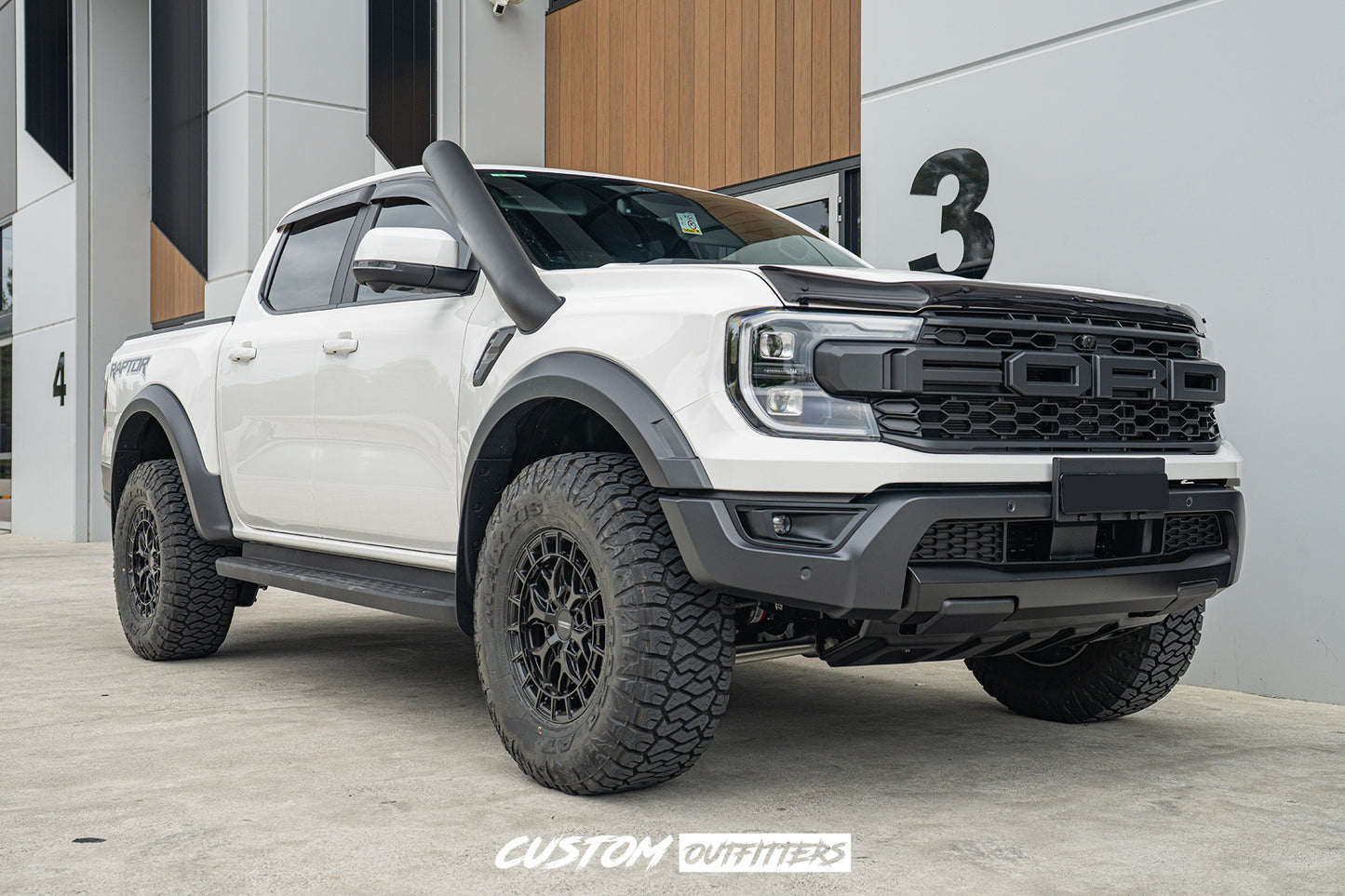Black 5 Inch Snorkel for Next Gen Ford Raptor 2022-2026