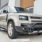 Rhino Evolution Bull Bar & Black Venom 12000 Pound Electric Winch Bundle for Landrover Defender 2021-2026