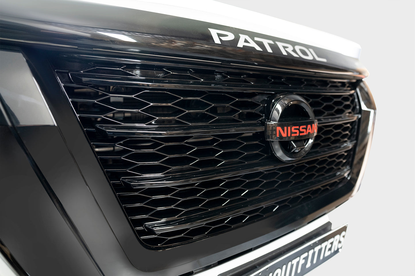 Black Mesh Grille for Nissan Patrol Y62 Series 5