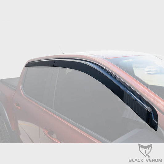 Weathershields Window Visors Deflectors To Suit Next Gen Ford Ranger & Raptor 2022+