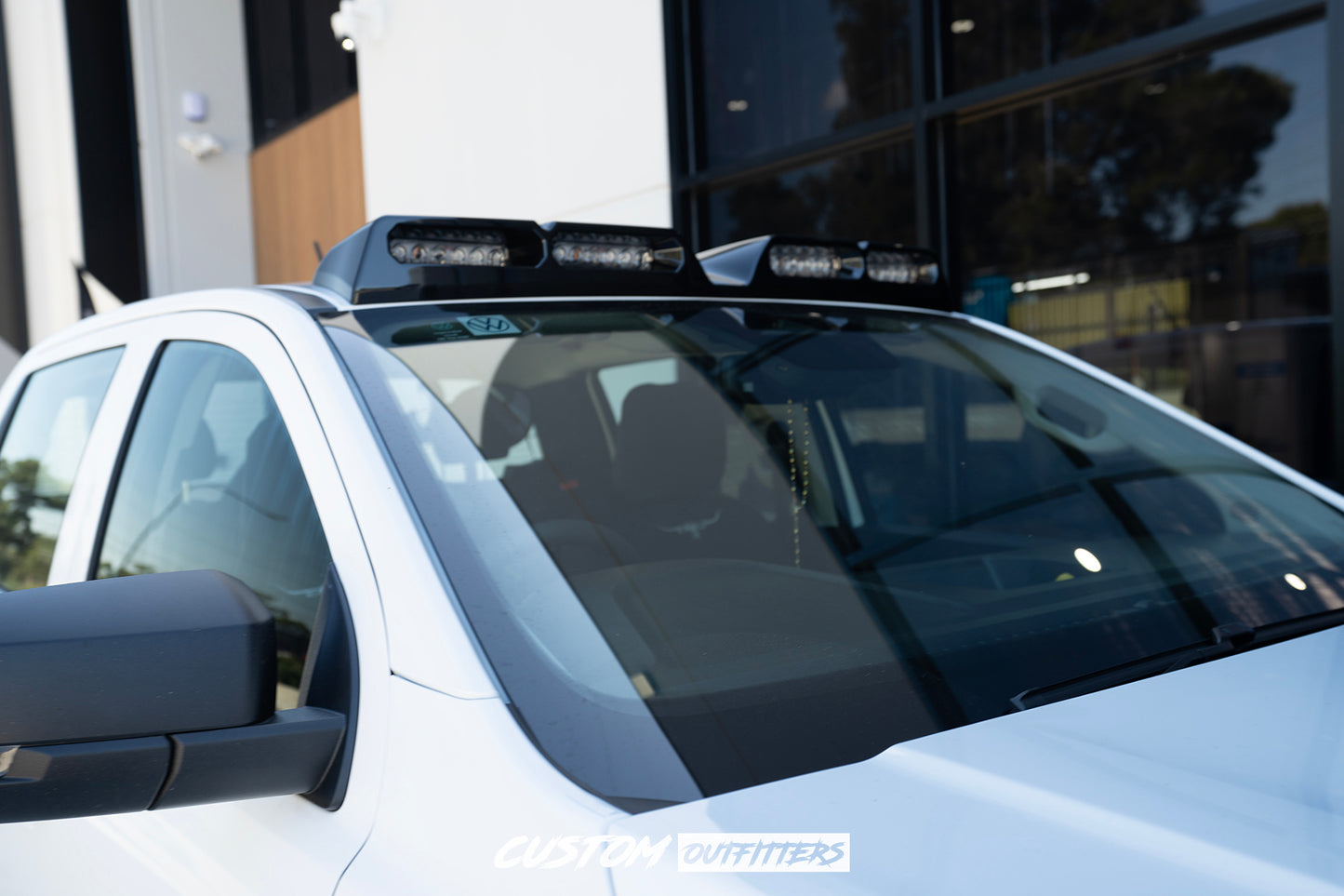 Black Venom LED Roof Pod Lights for Volkswagen Amarok NF 2023+