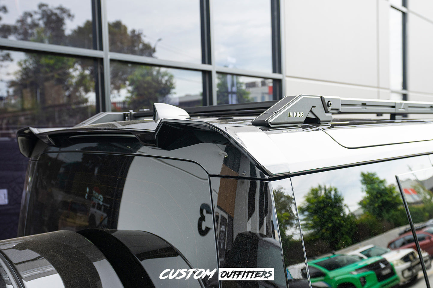 Gloss Black Spoiler for Landrover Defender 2021-2026