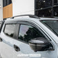 Smoke Black Tinted Weathershields for Nissan Navara NP300 2015-2025