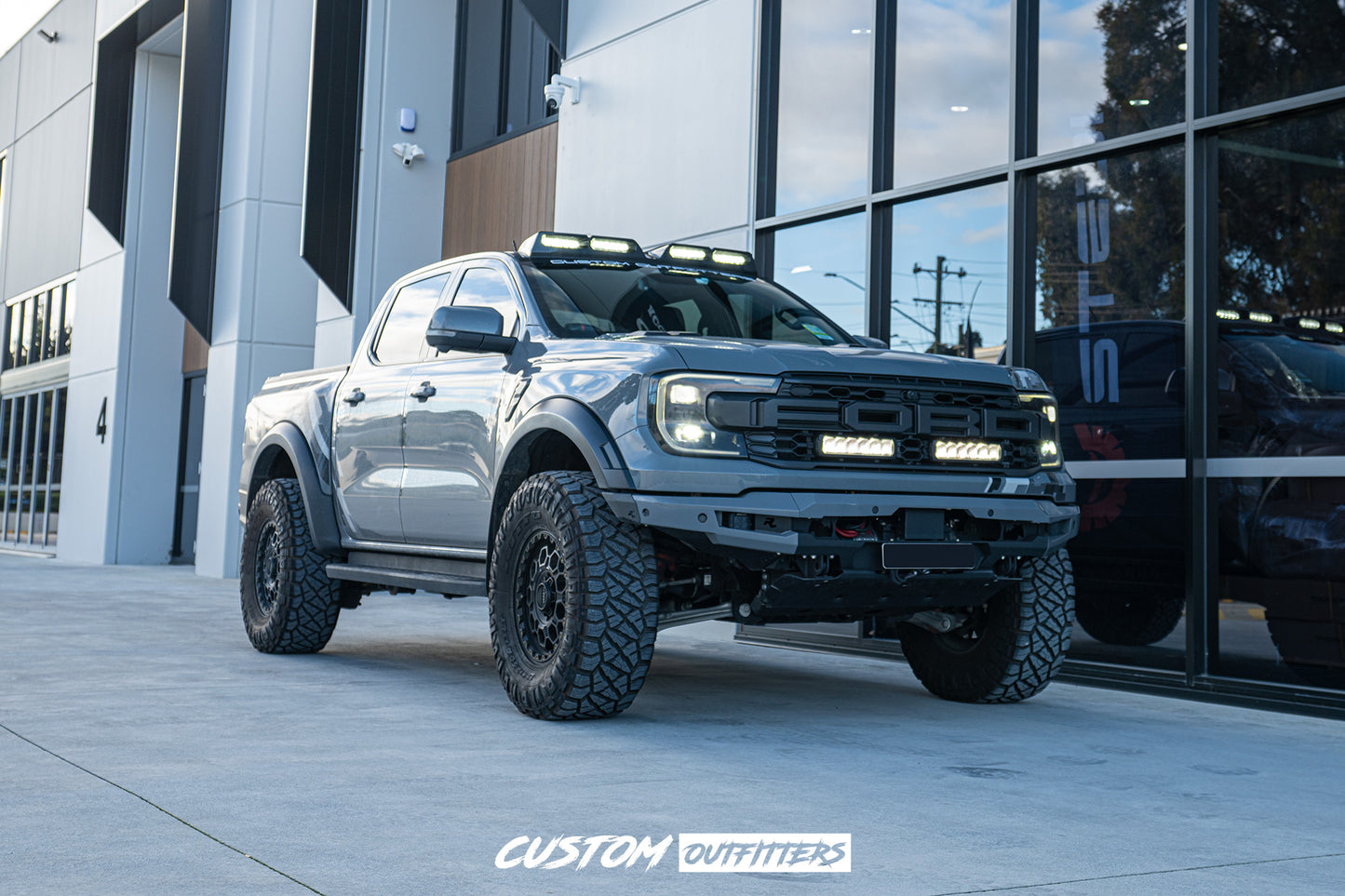 Black Venom LED Roof Pod Lights for Next Gen Raptor
