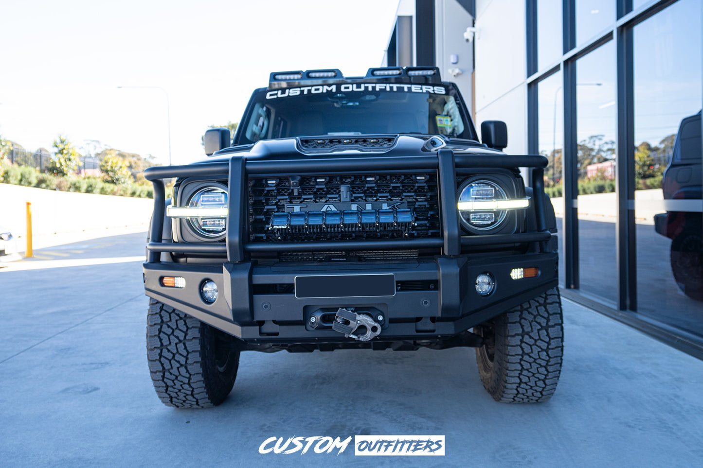 Black Venom OP Mesh Grille for GWM Tank 300
