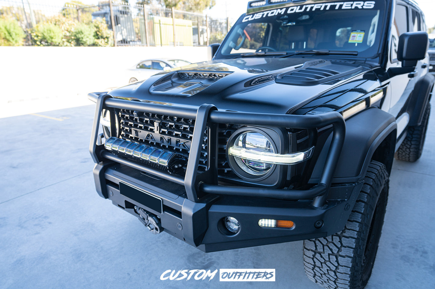 Black Venom OP Mesh Grille for GWM Tank 300
