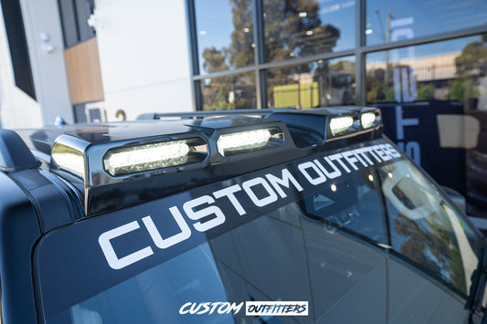 Black Venom LED Roof Pod Lights for GWM Tank 300 (2023-2026)