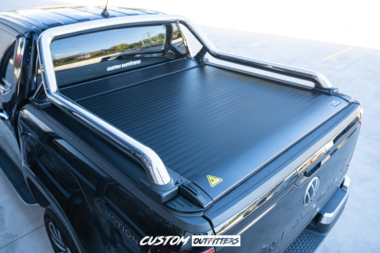 Black Venom Electric Roller Shutter for Volkswagen Amarok NF Model