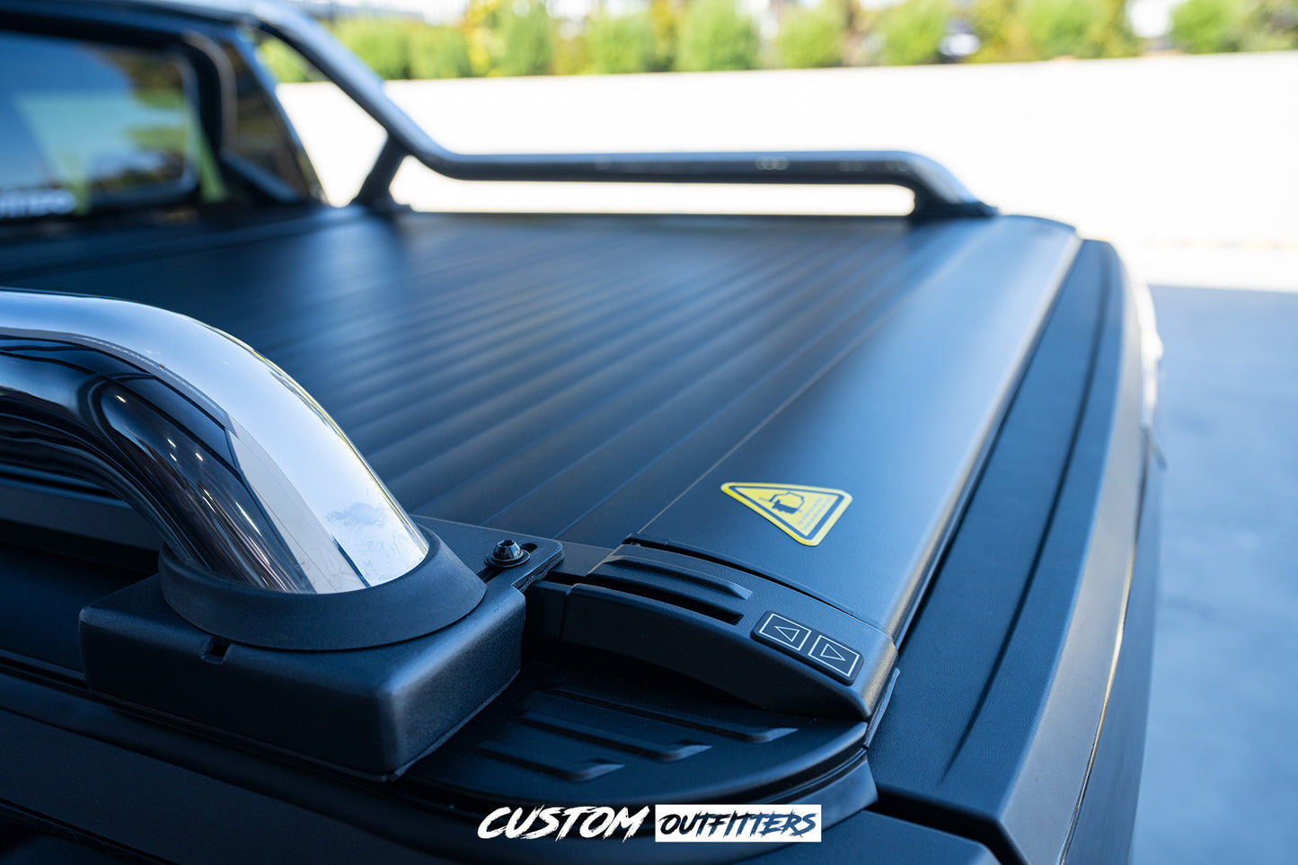 Black Venom Electric Roller Shutter for Volkswagen Amarok NF Model