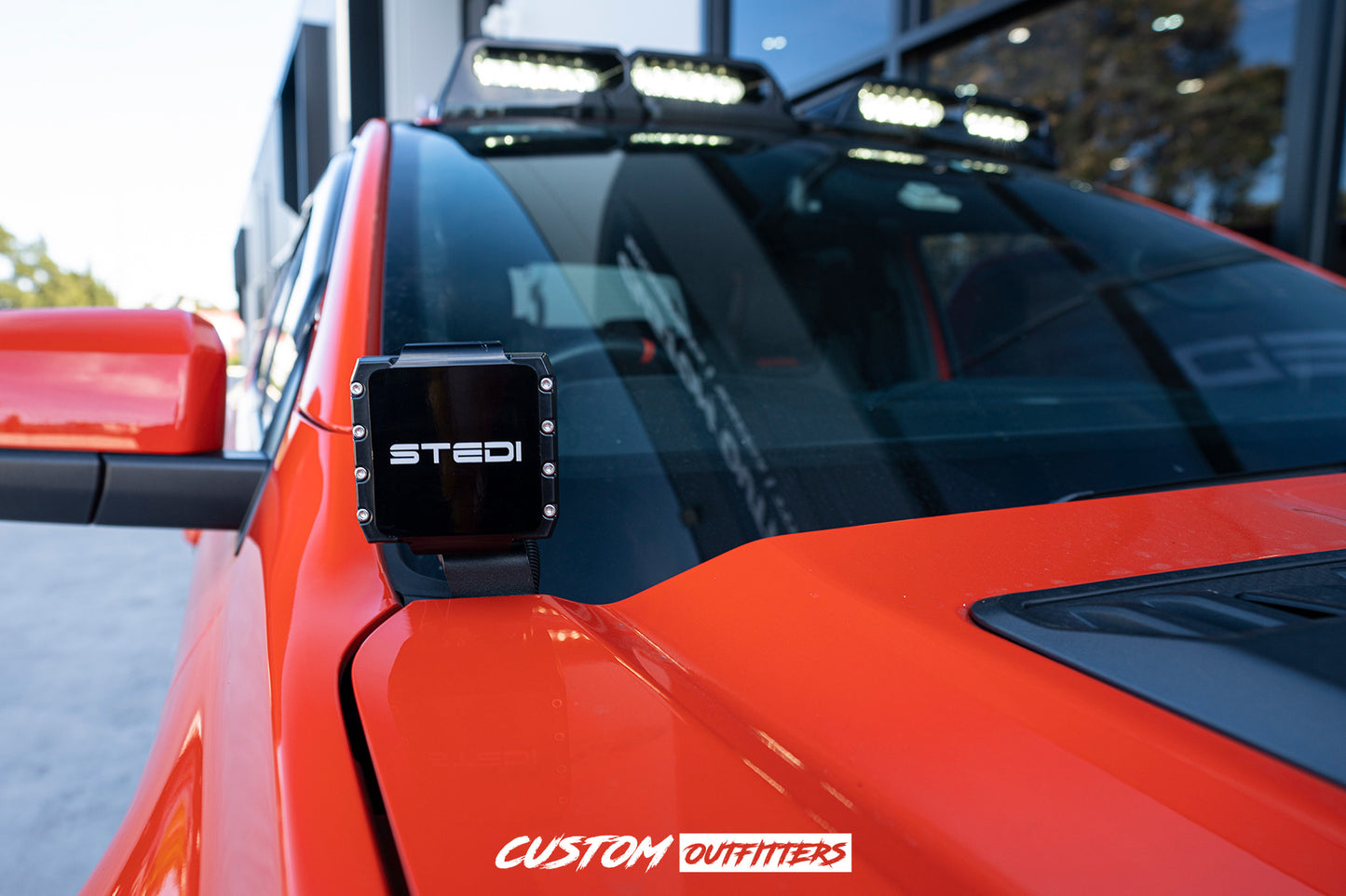 Black Venom LED Roof Pod Lights for Next Gen Raptor