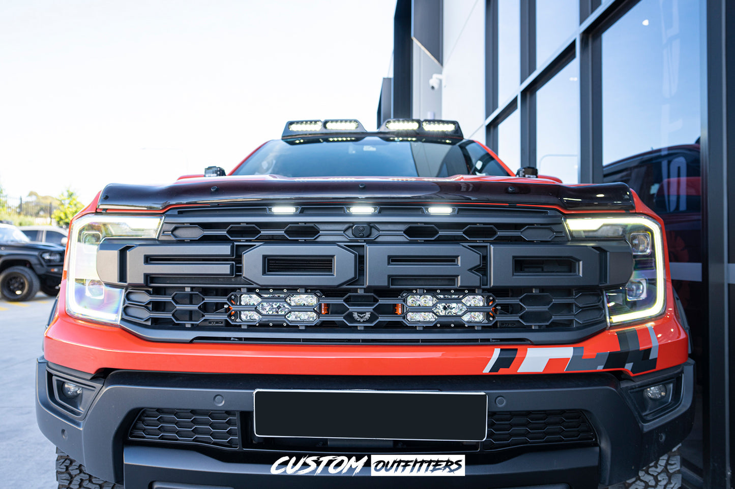 Black Venom LED Roof Pod Lights for Next Gen Raptor