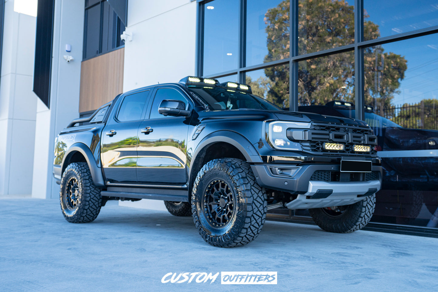 Black Venom LED Roof Pod Lights for Next Gen Raptor