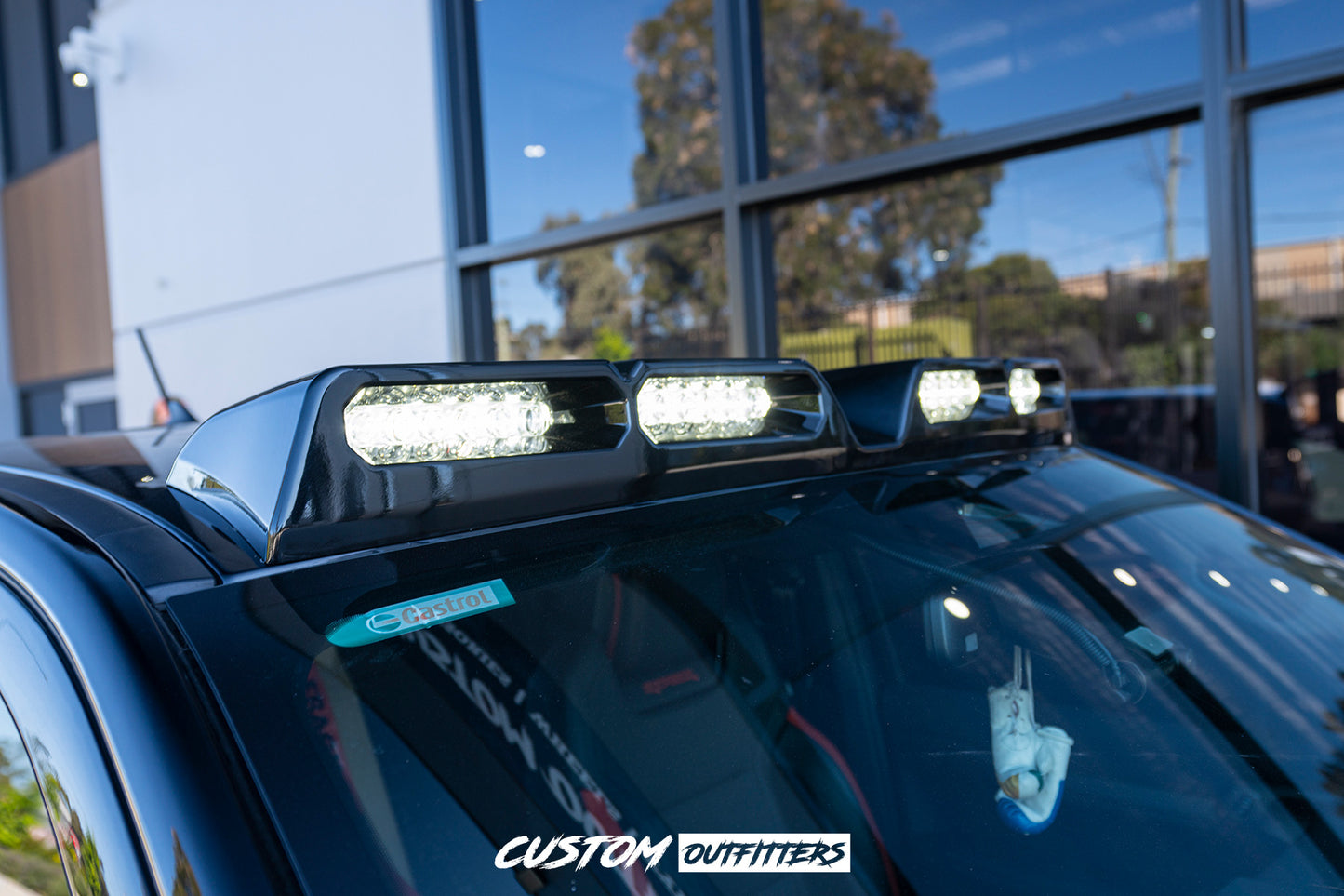Black Venom LED Roof Pod Lights for Next Gen Raptor