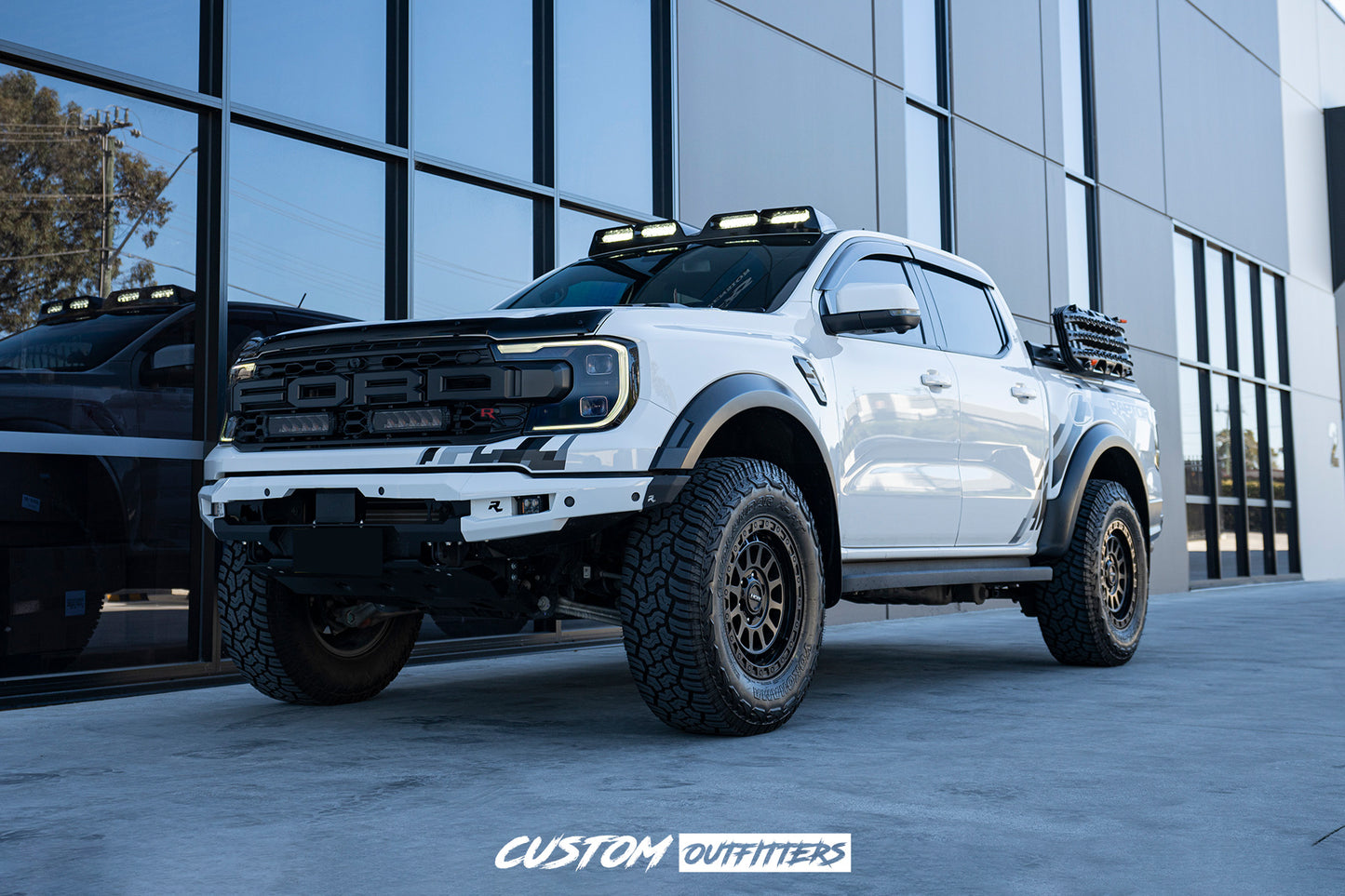 Black Venom LED Roof Pod Lights for Next Gen Raptor