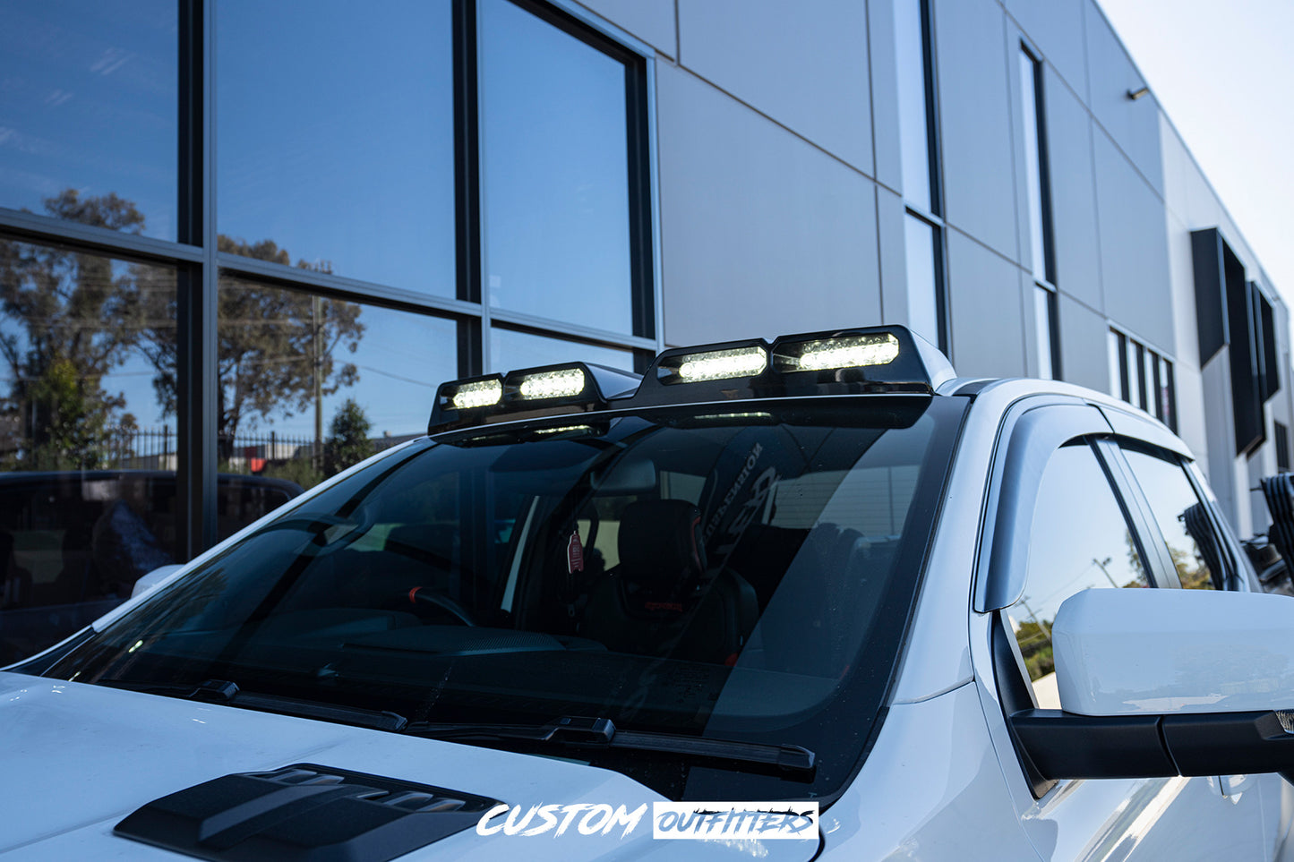 Black Venom LED Roof Pod Lights for Next Gen Raptor