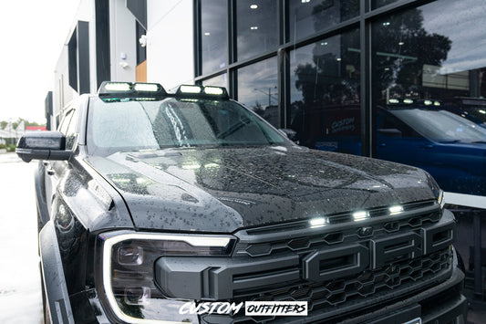 Black Venom LED Roof Pod Lights for Next Gen Ranger