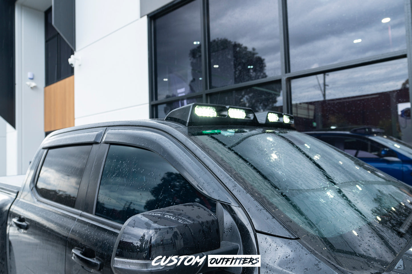 Black Venom LED Roof Pod Lights for Next Gen Ranger
