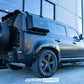 Gloss Black Side Cargo Box for Landrover Defender 2021-2026