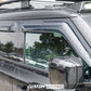 Smoke Black Weathershields for Landrover Defender 2021-2026