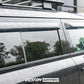Smoke Black Weathershields for Landrover Defender 2021-2026
