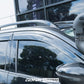 Smoke Black Tinted Weathershields for Nissan Navara NP300 2015-2025