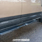 Black Running Board Side Steps for Landrover Defender 110 & 130 Series 2021-2026