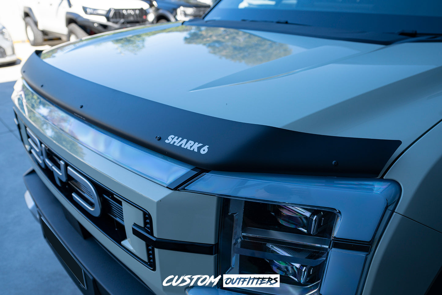 BYD Shark 6 Matte Black Bonnet Protector