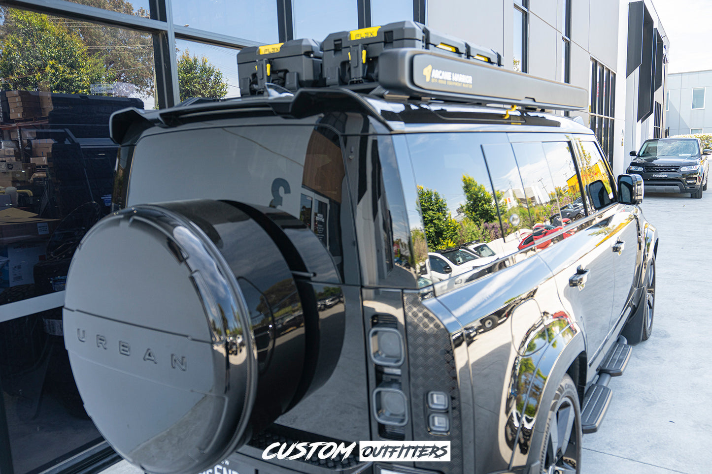 Gloss Black Spoiler for Landrover Defender 2021-2026