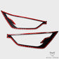 Black Headlight & Tail Light Trims to suit Isuzu Dmax 2021-2023