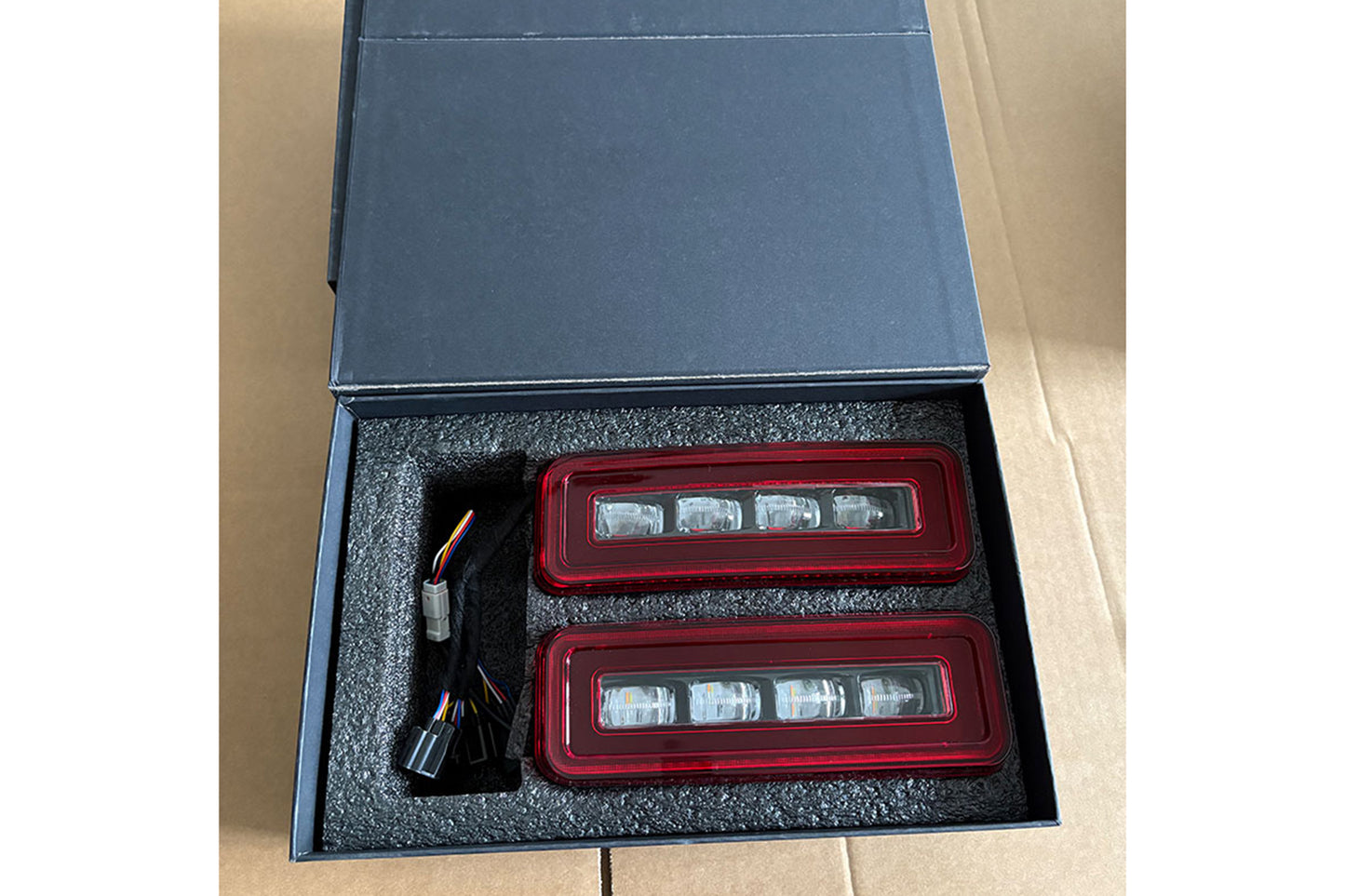 Upgraded LED Reverse Lights for Landrover Defender 2021-2026 (Red)